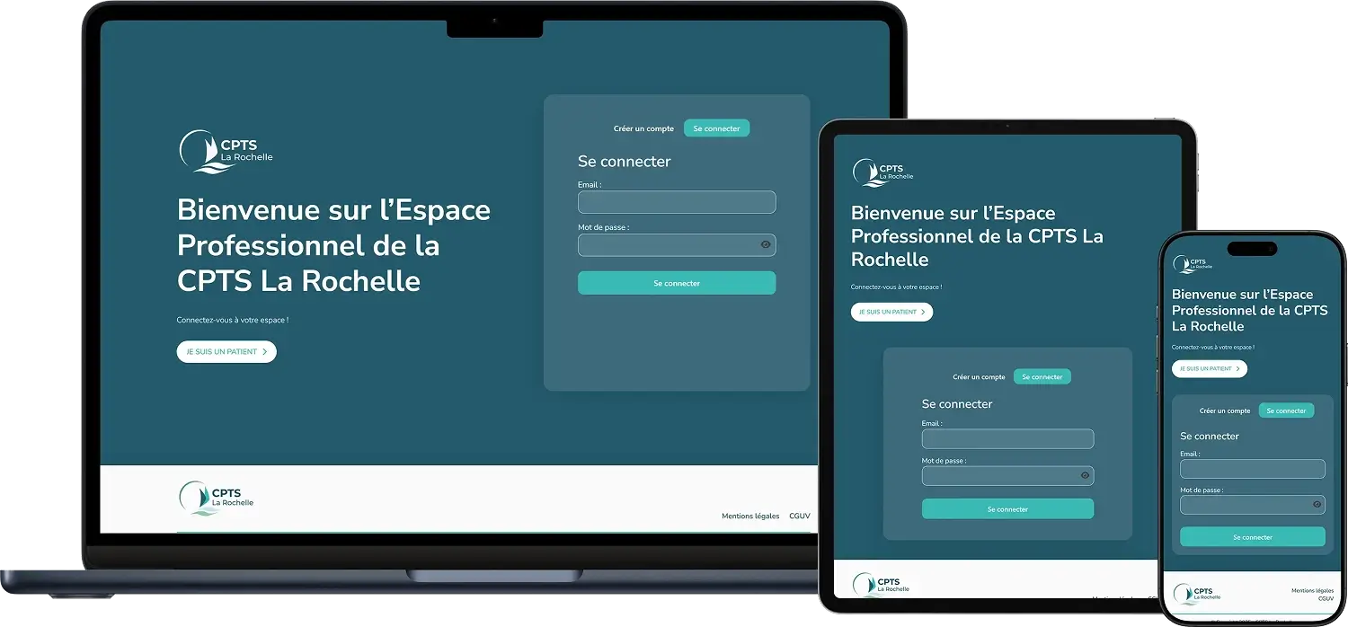Illustration du site web